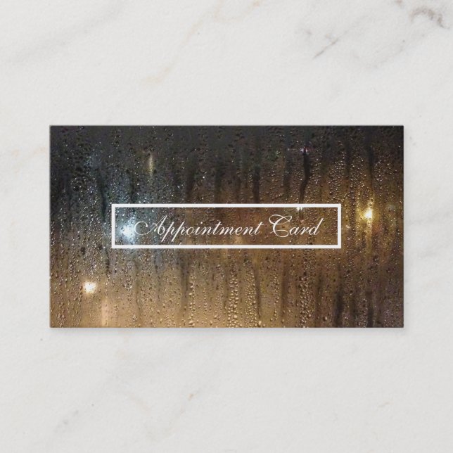 Erinnerung für Termine im Regenfenster (Vorderseite)