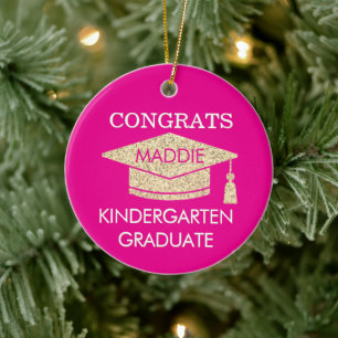 Erinnerung! Herzlichen Glückwunsch zum Kindergarte Keramik Ornament