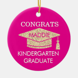 Erinnerung! Herzlichen Glückwunsch zum Kindergarte Keramik Ornament