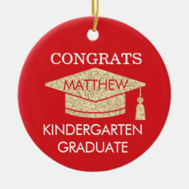Erinnerung! Herzlichen Glückwunsch zum Kindergarte Keramik Ornament
