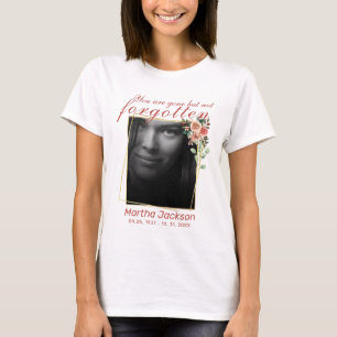 Erinnerung in UNSEREN HERZEN 1 Foto Memorial T-Shirt