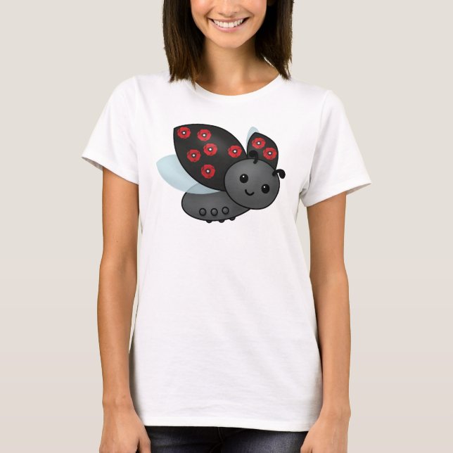 Erinnerung Ladybug T-Shirt (Vorderseite)