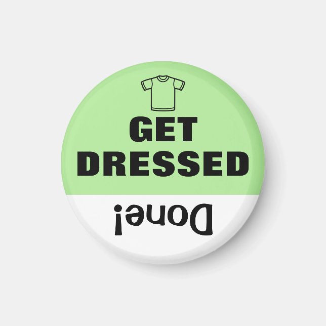 Erinnerung-Magnet für die Aufgabenliste von Kid Magnet (Vorne)