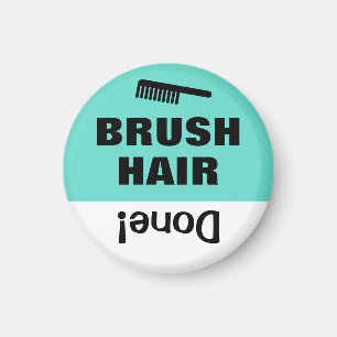 Erinnerung Magnet-Haar für die Aufgabenliste von K Magnet