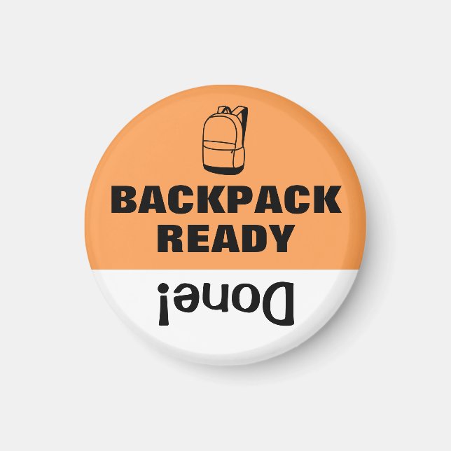 Erinnerung-Magnet-Schultasche für Kinder-Aufgabenl Magnet (Vorne)