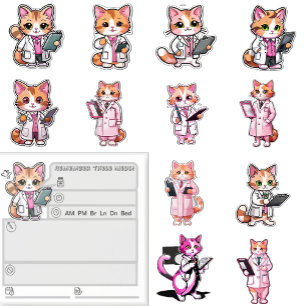 Erinnerung Post-it Klebezettel