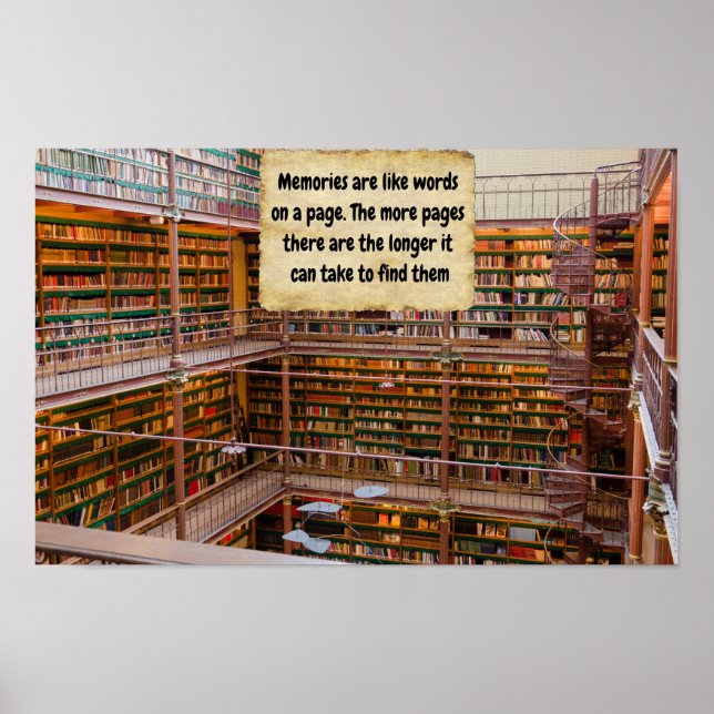 Erinnerung. Poster (Vorne)