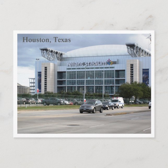 Erinnerung Reliant Stadium Postkarte (Vorderseite)