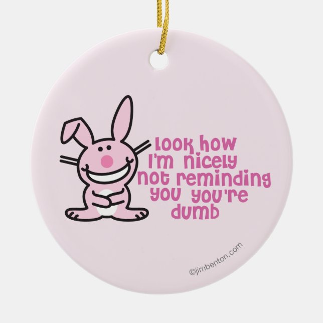 Erinnerung Sie nicht Keramik Ornament (Vorne)