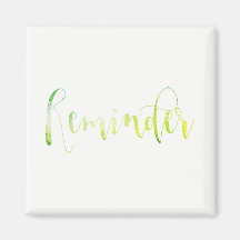 Erinnerung-Veranstaltung Erinnern Sie sich an grün