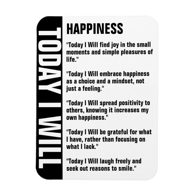 Erinnerung von GlücksCare-Zielen anpassen Magnet (Vertikal)