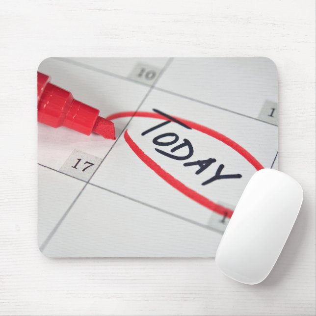Erinnerung zum Kalender Mousepad (Mit Mouse)