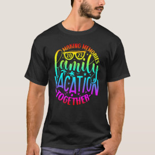 Erinnerungen 2022 Familienurlaub zusammenfassen T-Shirt