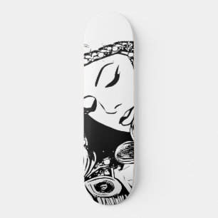 Erinnerungen Abstrakte Frau Surreal Original Art Skateboard