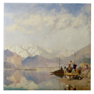 Erinnerungen an den Lago Maggiore, Markt-Tag an Fliese