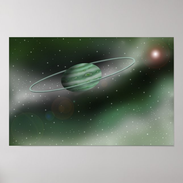 Erinnerungen an den Smaragdplaneten Poster (Vorne)