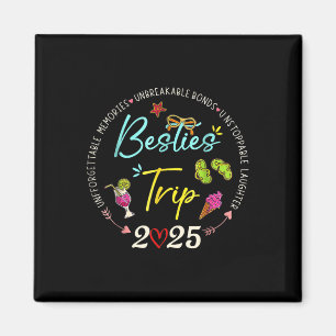 Erinnerungen an die Reise der besten Freundinnen 2 Magnet