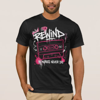 Erinnerungen an die Vergangenheit - Retro-Graffiti T-Shirt