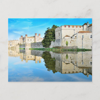 Erinnerungen an ein majestätisches Schloss Postkarte