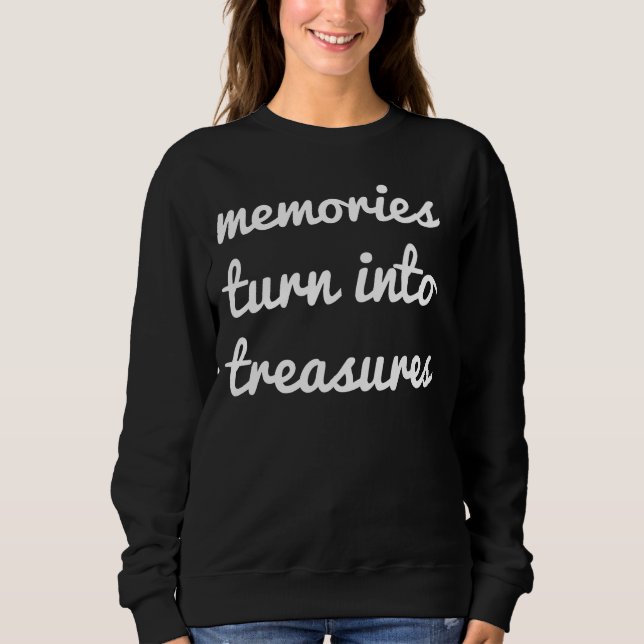 Erinnerungen Basic Sweatshirt für Damen (Vorderseite)
