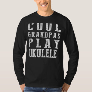Erinnerungen: Coole Grandpas auf Ukulele Groov T-Shirt