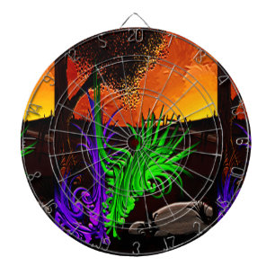 Erinnerungen_ Dartscheibe