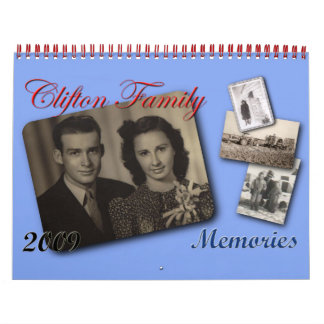 Erinnerungen der Clifton-Familie 09 Kalender