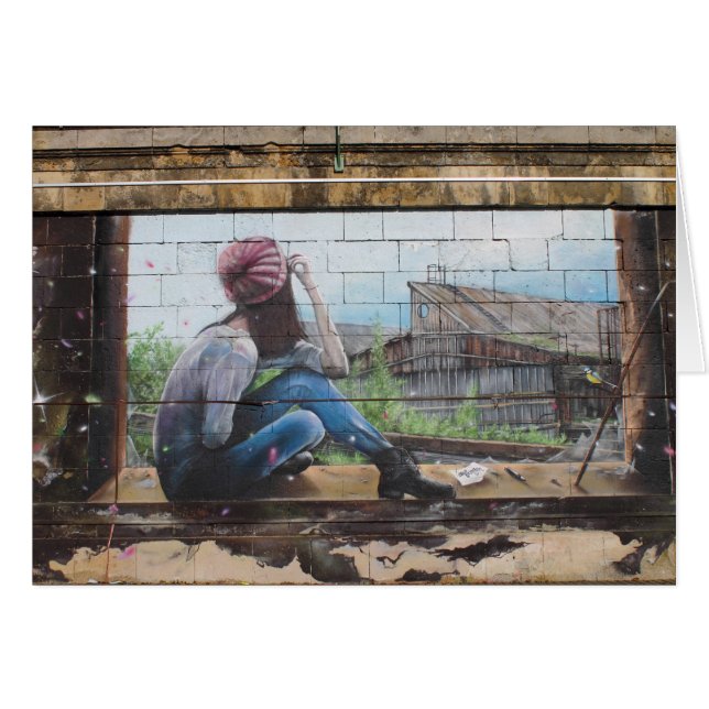 Erinnerungen der Kindheit Graffiti (Vorderseite (Horizontal))