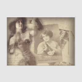 Erinnerungen der Mama-Dekoupage Seidenpapier