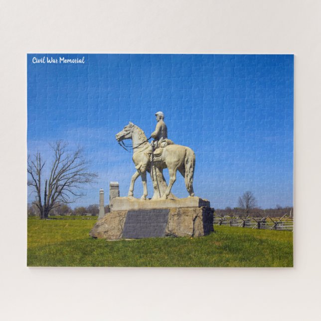 Erinnerungen des Zivilen Krieges in Amerika Puzzle (Horizontal)