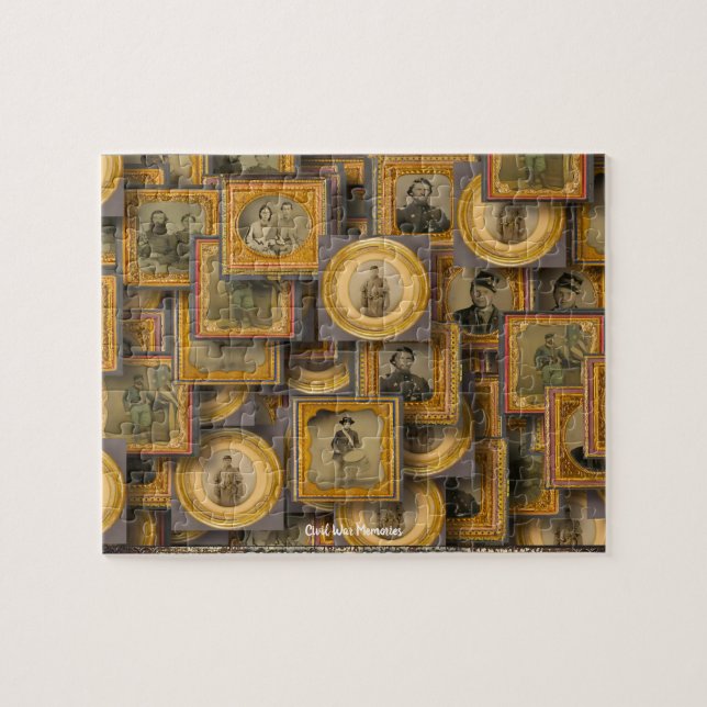 Erinnerungen des Zivilen Krieges in Amerika Puzzle (Horizontal)