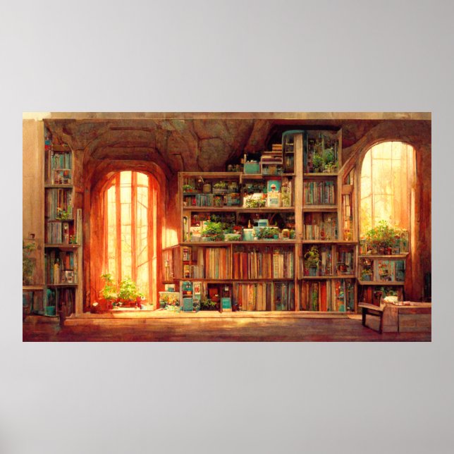 Erinnerungen einer Bücherei, die es nie gab Poster (Vorne)