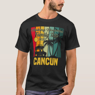 Erinnerungen Familienreise Urlaub Cancun Sommer ma T-Shirt