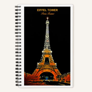 Erinnerungen festhalten: Eiffelturm Reise Notizbuch