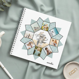Erinnerungen Foto Collage Sea Glass ID1016 Notizbuch