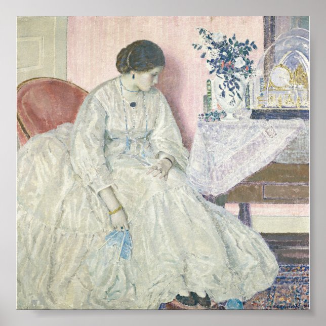 Erinnerungen - Frederick C Frieseke Kunstposter Poster (Vorne)