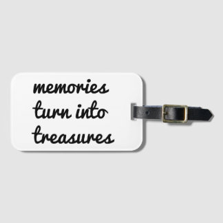 Erinnerungen Gepäckmarke Gepäckanhänger