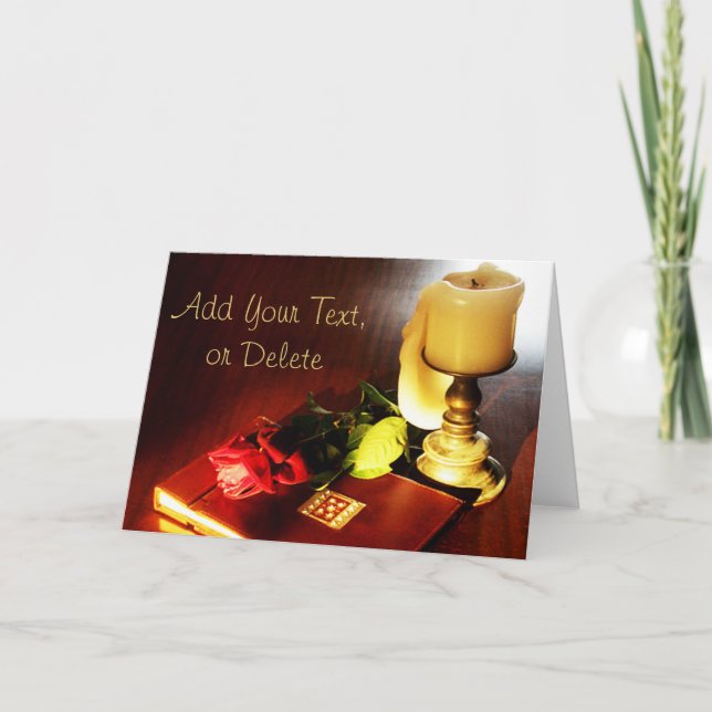 Erinnerungen Grußkarten Feiertagskarte (Vorderseite)