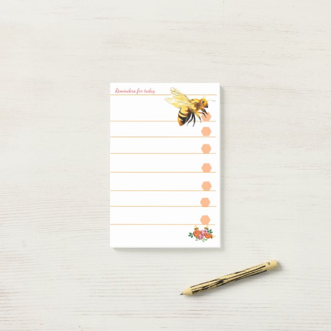 Erinnerungen heute post-it klebezettel (Auf Schreibtisch)