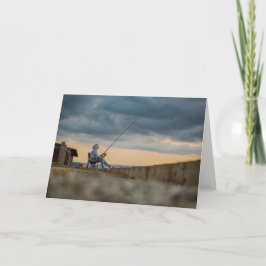 Erinnerungen Ihr eigenes Foto für das Fischabenteu Karte