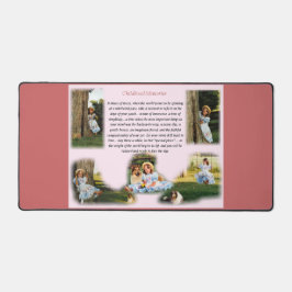 Erinnerungen im Kindesalter Schreibtischunterlage