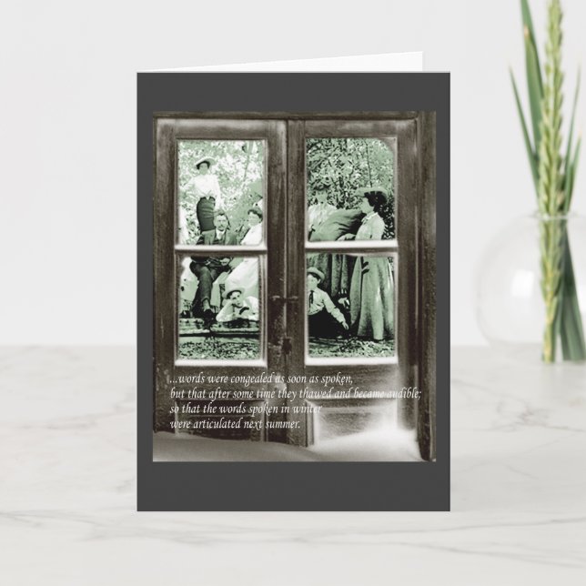 Erinnerungen Karte (Vorderseite)