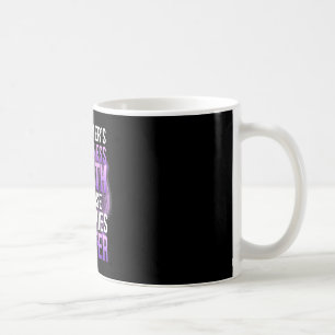 Erinnerungen lila Band Alzheimer-Bewusstseinsmonat Kaffeetasse