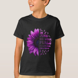 Erinnerungen Matter Alzheimer Lila Alzheimer's Awa T-Shirt