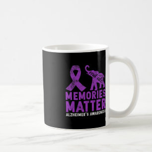 Erinnerungen Matter Alzheimer - Lila Elefant Kaffeetasse