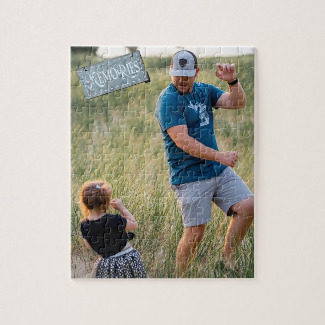 Erinnerungen mit meiner Tochter Puzzle (Vertikal)