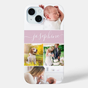 Erinnerungen personalisierter Name Skript pink Case-Mate iPhone Hülle