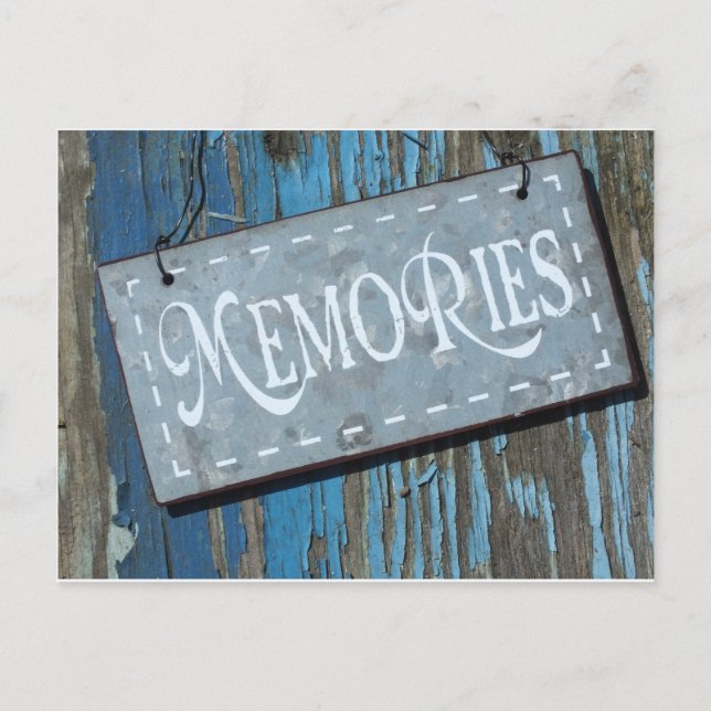 Erinnerungen Postkarte (Vorderseite)