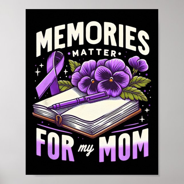 Erinnerungen Problem für meine Mama Heimerheimer-B Poster (Vorne)