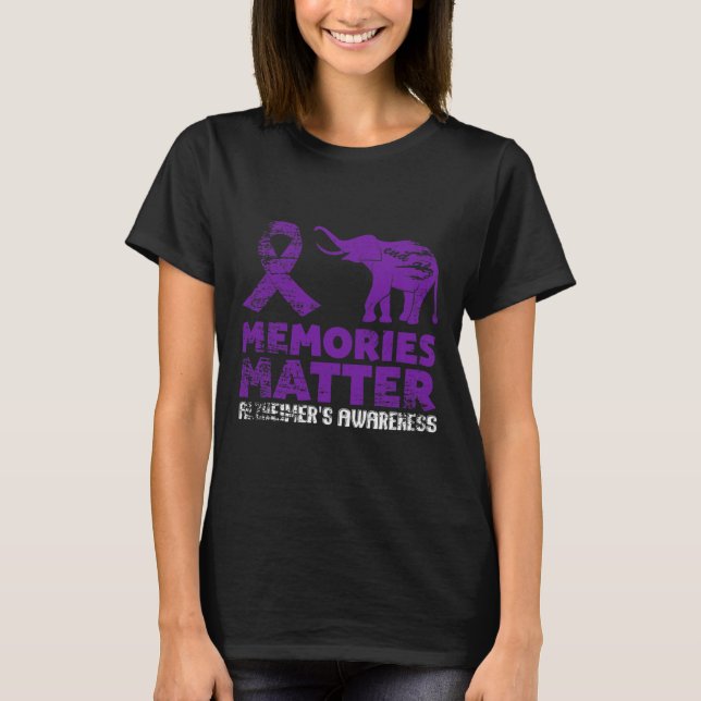Erinnerungen Problem Heimerheimer - Lila Elefant 1 T-Shirt (Vorderseite)